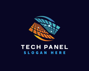 Panel - Energy Solar Panel logo design