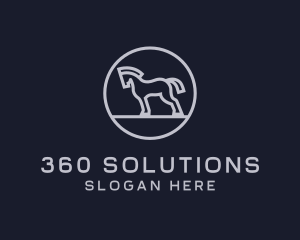 Wild Horse Equestrian logo design