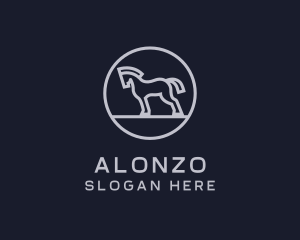 Wild Horse Equestrian logo design