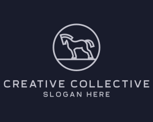 Wild Horse Equestrian logo design