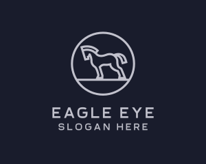 Wild Horse Equestrian logo design