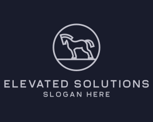 Wild Horse Equestrian logo design