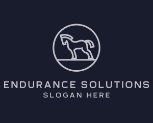 Wild Horse Equestrian logo design