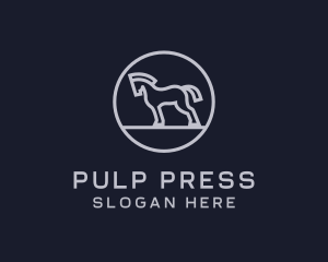 Wild Horse Equestrian logo design