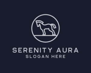 Wild Horse Equestrian logo design