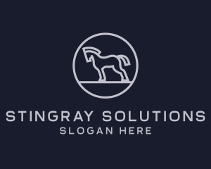 Wild Horse Equestrian logo design