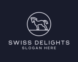 Wild Horse Equestrian logo design