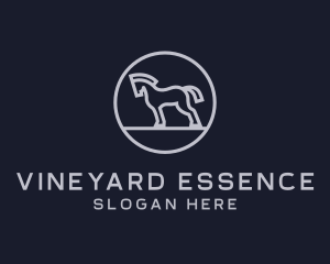 Wild Horse Equestrian logo design