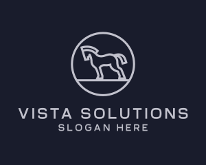 Wild Horse Equestrian logo design