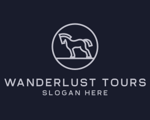 Wild Horse Equestrian logo design