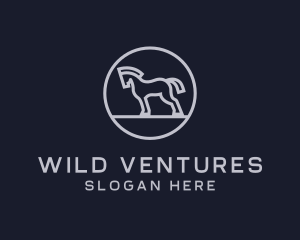 Wild - Wild Horse Equestrian logo design