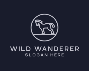 Wild Horse Equestrian logo design