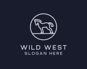 Wild Horse Equestrian logo design