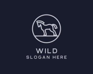 Wild Horse Equestrian logo design