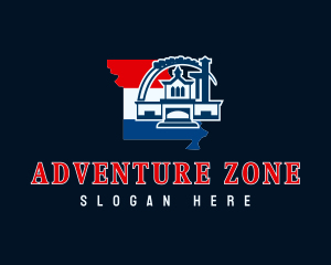 Missouri Theme Park logo design