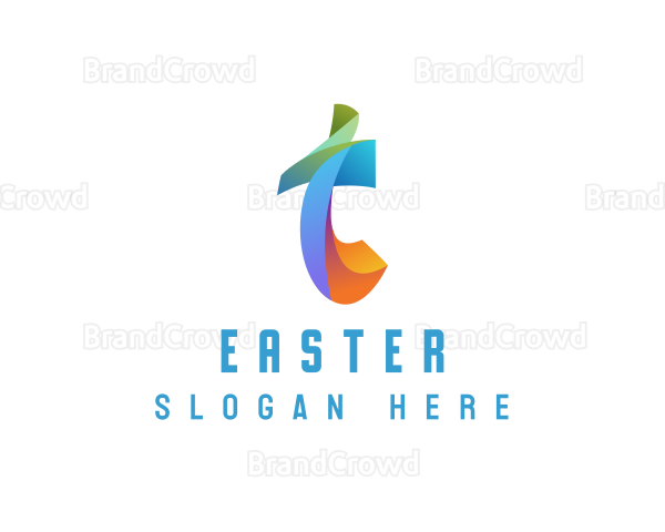 Generic Multicolor Firm Letter T Logo