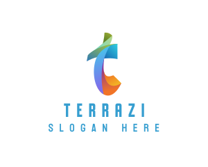 Generic Multicolor Firm Letter T logo design