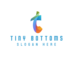 Generic Multicolor Firm Letter T logo design