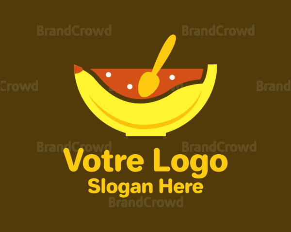 Banana Oatmeal Bowl Logo
