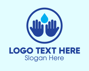 Hygiene Water Handwash Sanitizer Logo
