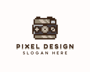 Camera Pixel Photography logo design