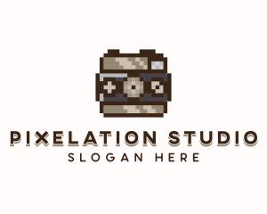 Camera Pixel Photography logo design