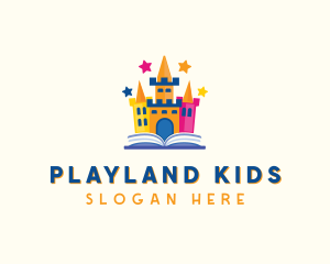 Educational Kids Castle logo design