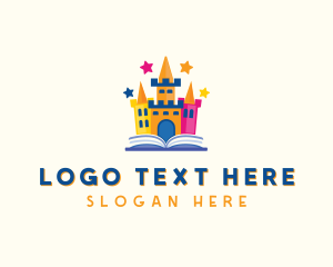 Toddler - Educational Kids Castle logo design