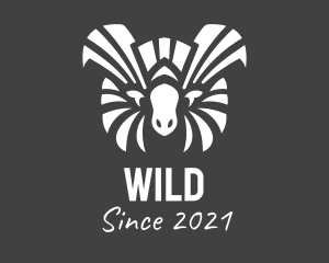 Wild Koala Silhouette  logo design