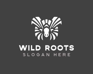 Wild Koala Silhouette  logo design