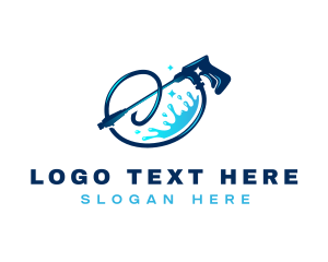 Clean - Pressure Washer Maintenance logo design