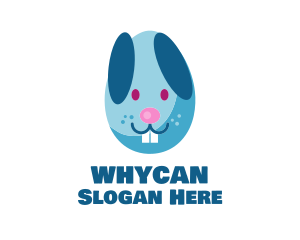 Easter Egg Bunny  Logo