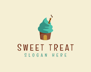 Sundae - Ice Cream Sundae logo design