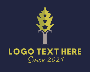 Organic - Acorn Tree Planting logo design