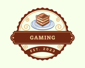 Dessert Cake Confectionery Logo