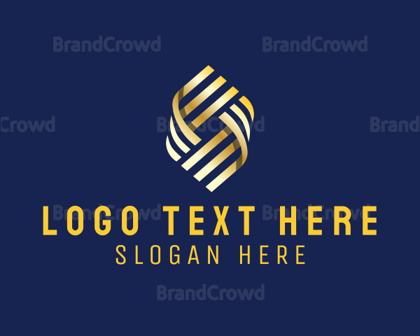 Elegant Ribbon Pattern Logo