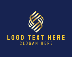 Company - Elegant Ribbon Pattern logo design