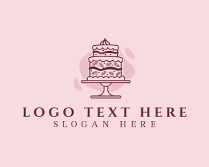 Restaurant - Fancy Cake Dessert logo design