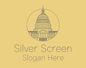 Senate - American Capitol Building logo design