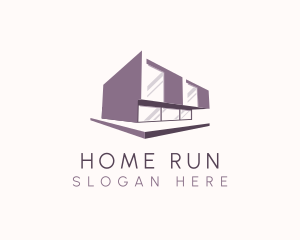 Contemporary Home Real Estate logo design