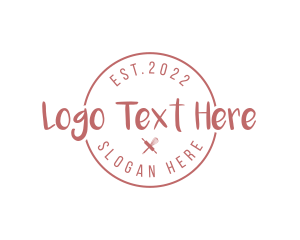 Homemade - Homemade Pastry Wordmark logo design