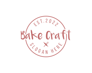 Homemade Pastry Wordmark  logo design