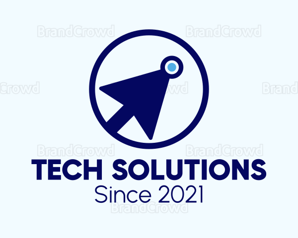 Digital Tech Arrow Logo