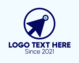 Computer - Digital Tech Arrow logo design