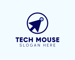 Digital Tech Arrow logo design