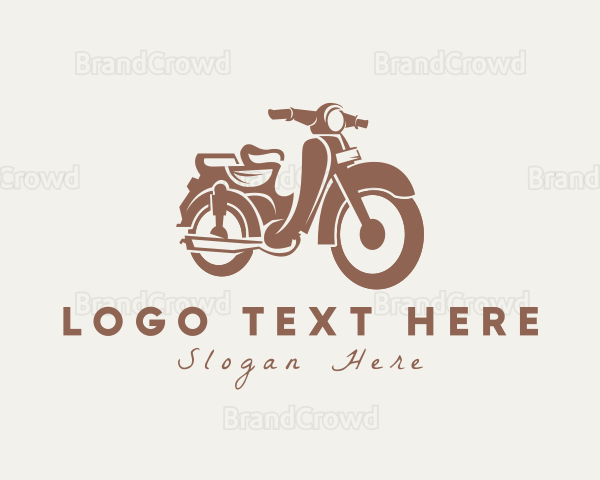 Old Rider Motorcycle Logo