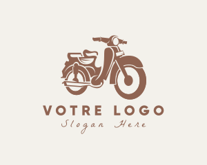 Old Rider Motorcycle Logo