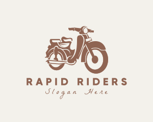 Motorcycle - Old Rider Motorcycle logo design