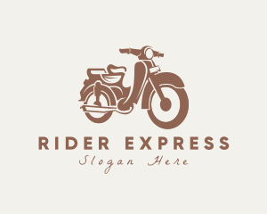 Rider - Old Rider Motorcycle logo design