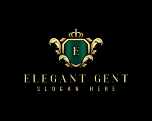 Regal Elegant Crown logo design